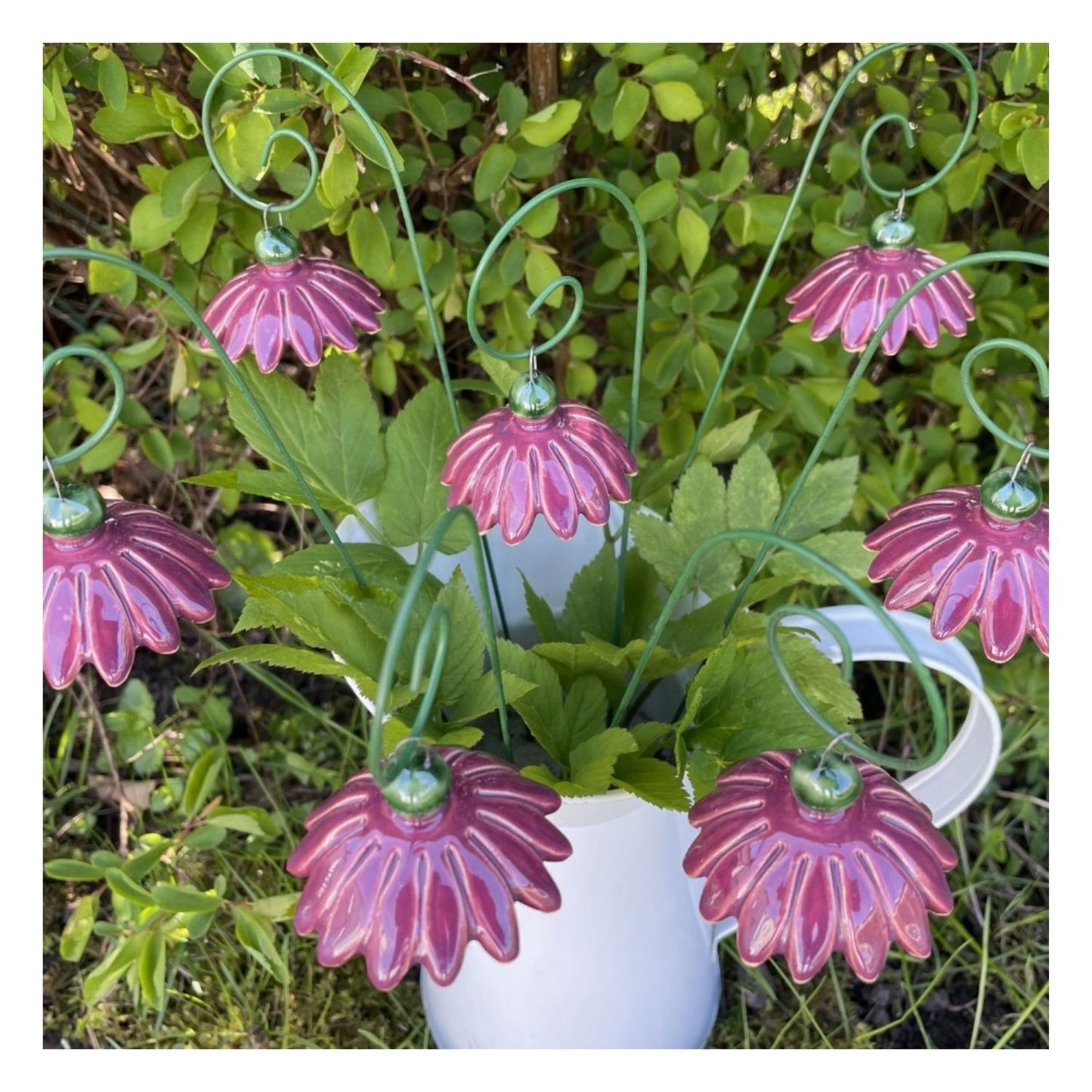 Fleur en céramique - fleur de conte de fées