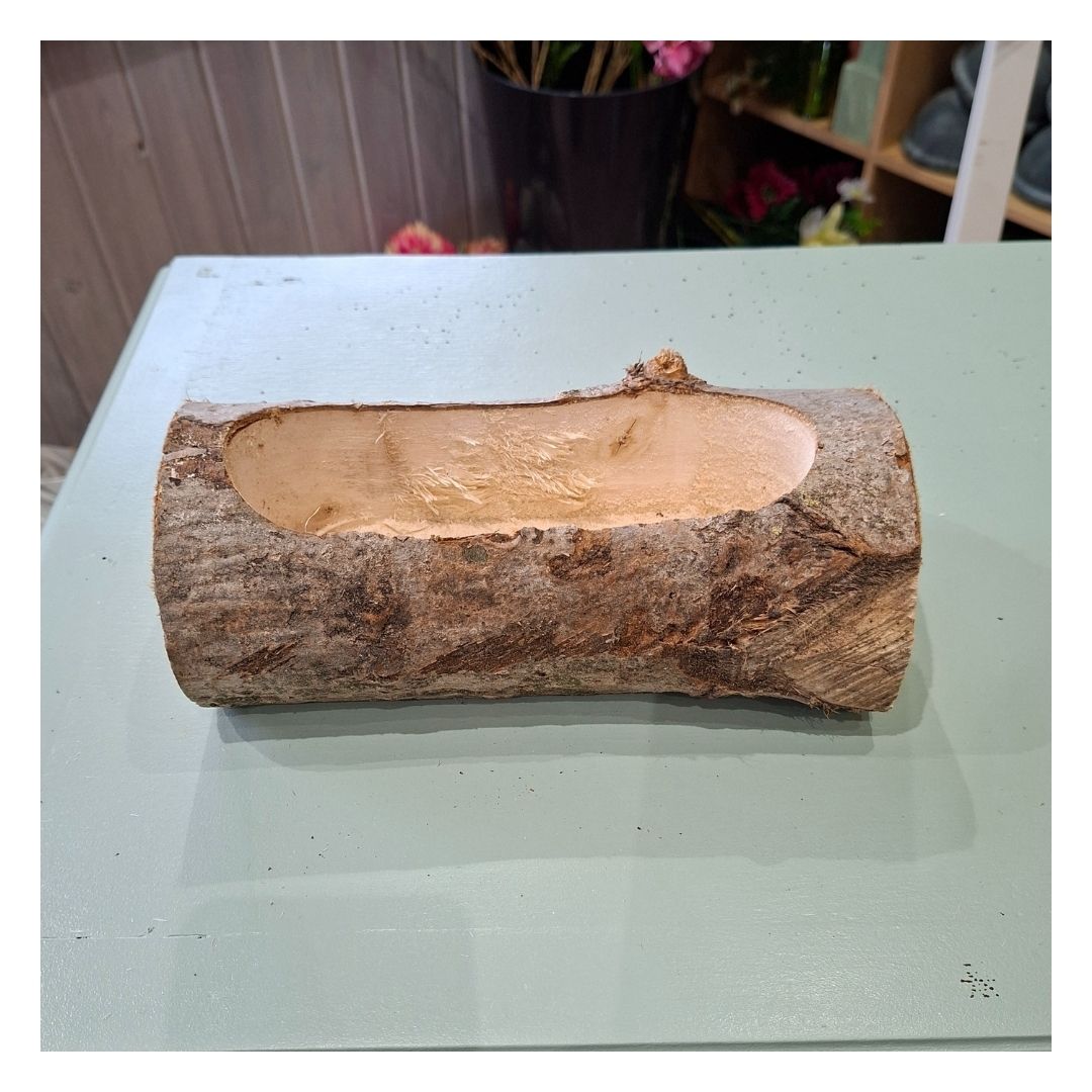 Support en bois naturel - 25 cm