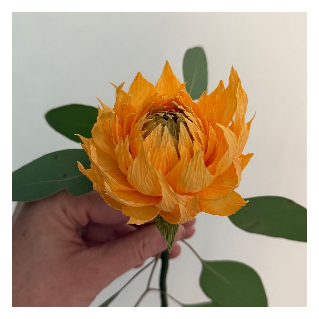 🌸 Atelier "Je réalise mon Dahlia en papier" - 25 avril - 9h30