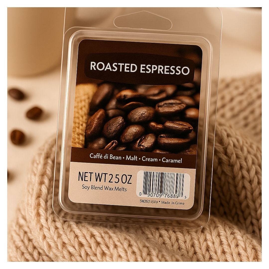 🕯️ Expresso – Fondants de cire parfumée (70 g)