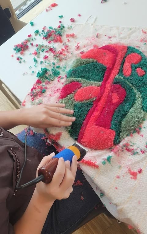 🌸 Atelier "Je réalise mon tapis ou ma pièce murale en tufting" - 27juin- 14h
