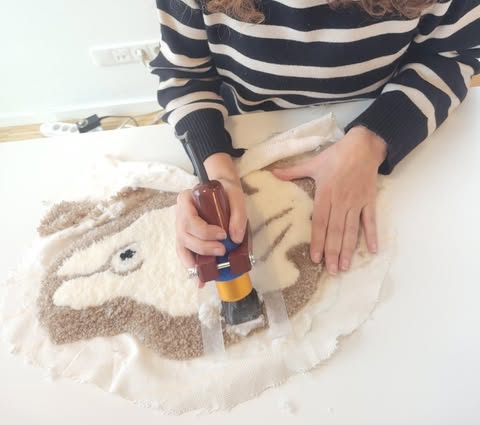 🌸 Atelier "Je réalise mon tapis ou ma pièce murale en tufting" - 27juin- 14h