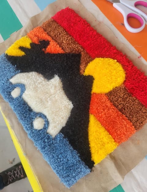 🌸 Atelier "Je réalise mon tapis ou ma pièce murale en tufting" - 27juin- 14h