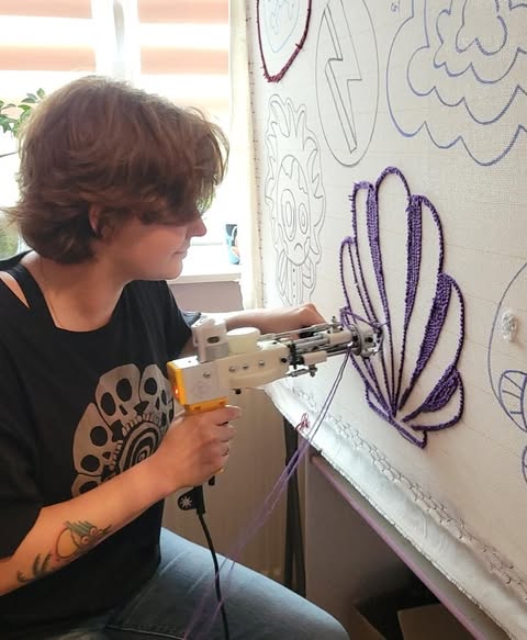 🌸 Atelier "Je réalise mon tapis ou ma pièce murale en tufting" - 27juin- 14h