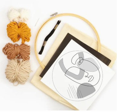 Kit Punch Needle Line Art