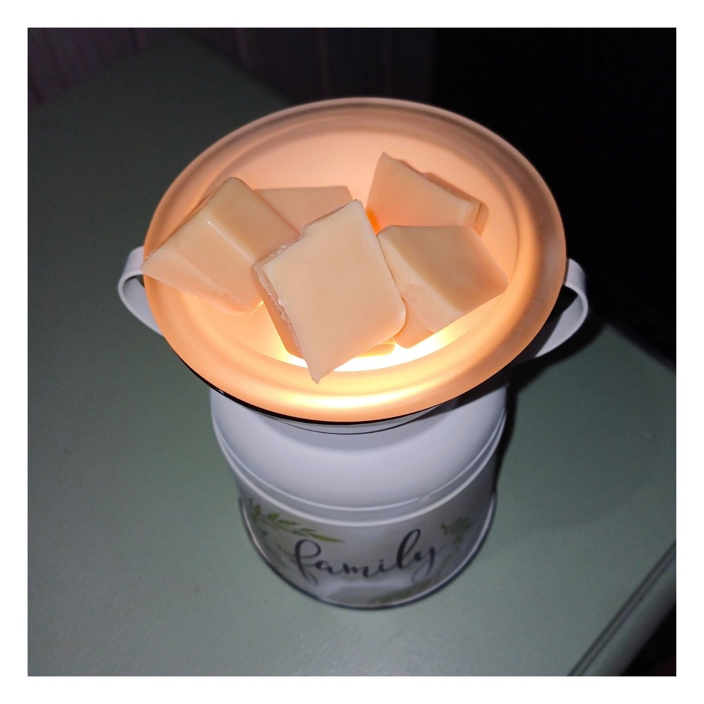 Pot à lait champêtre - Lumière chauffante sans flamme