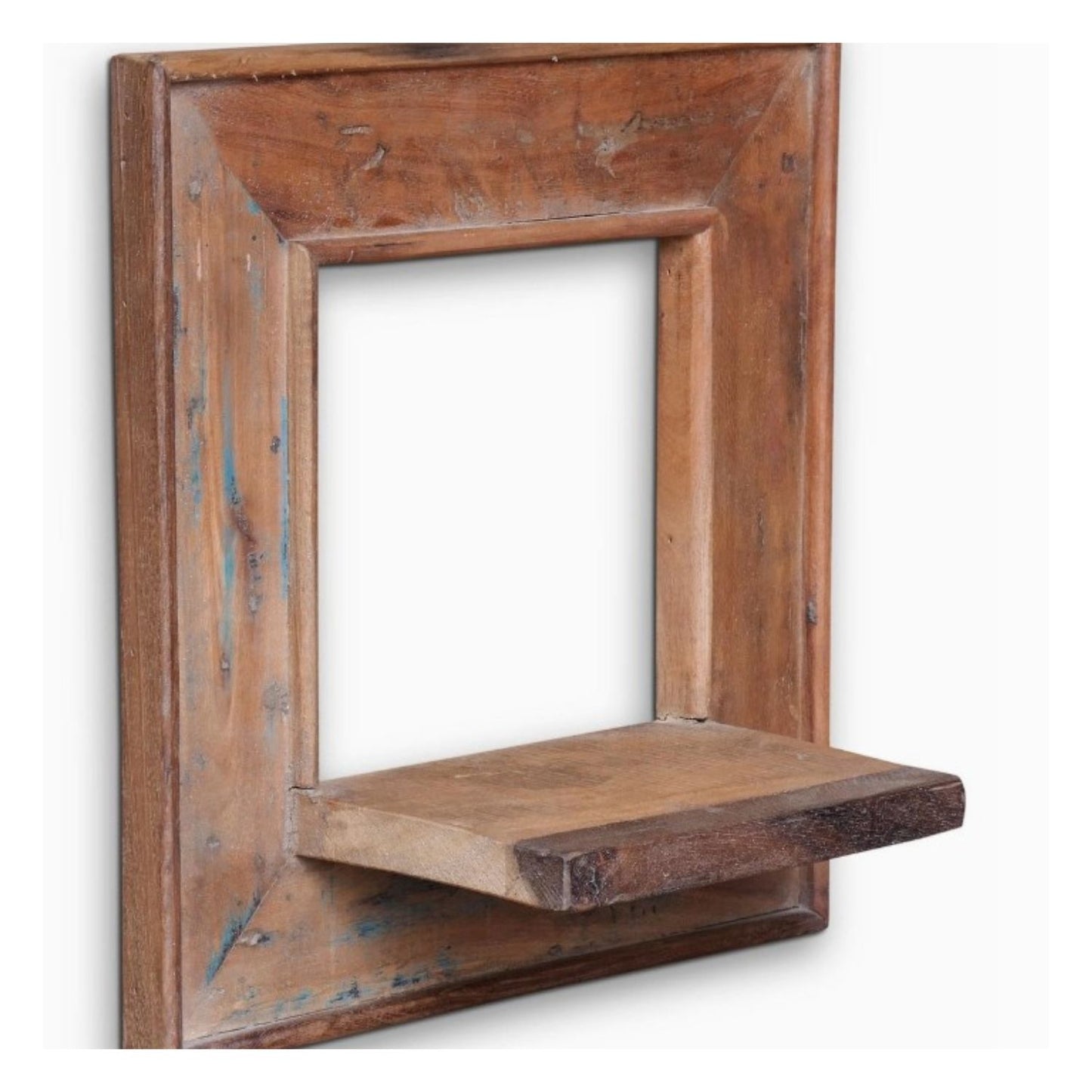 Le cadre étagère en bois recyclé