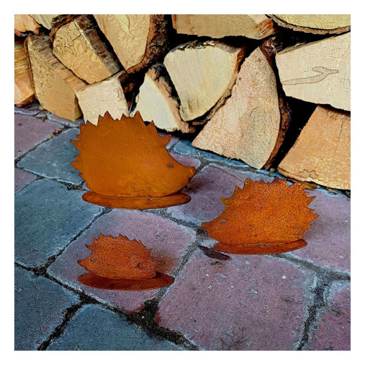 Famille de hérissons