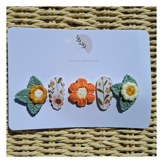 🌸 Pinces antidérapantes spécial cheveux fins