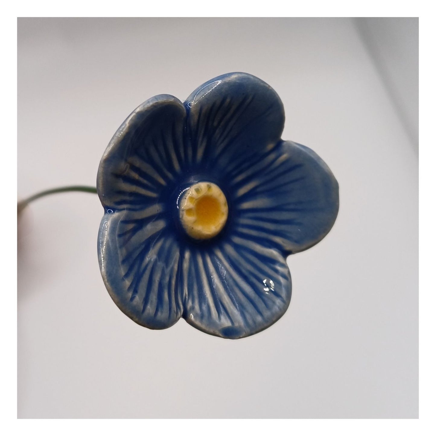 Fleur en céramique - fleur de prunier