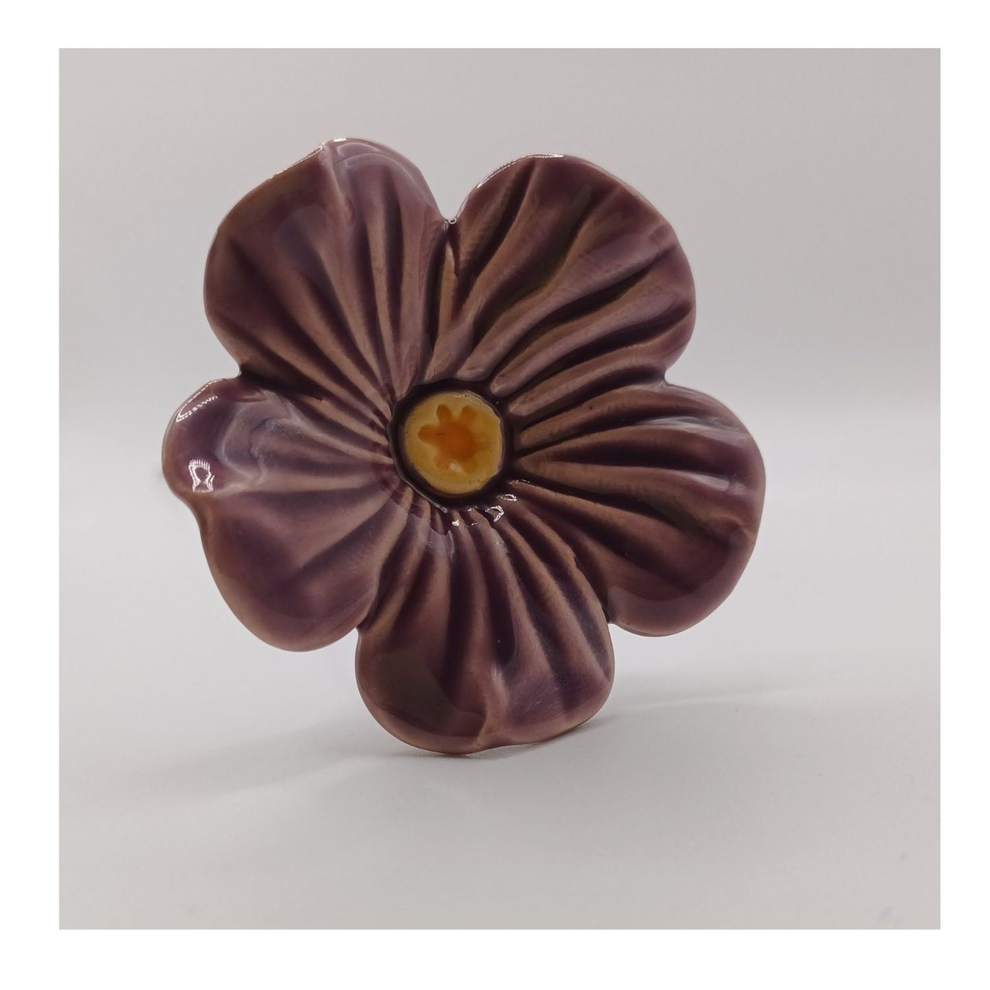 Fleur en céramique - ipomée