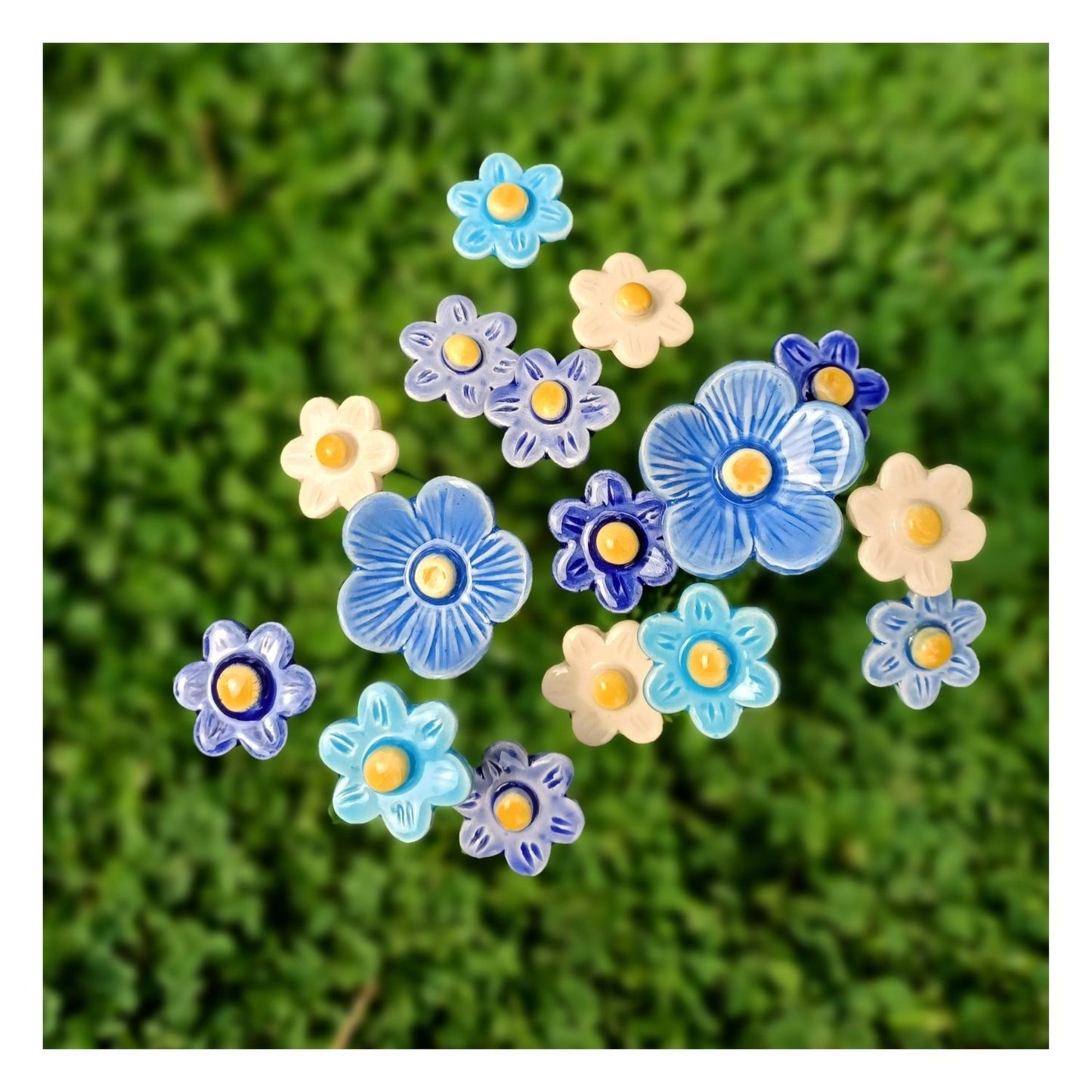 Fleur en céramique - fleur de prunier