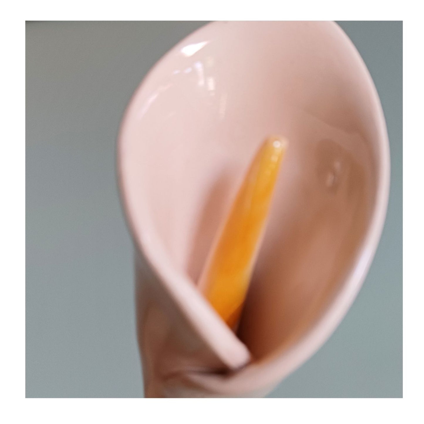 Fleur en céramique - calla