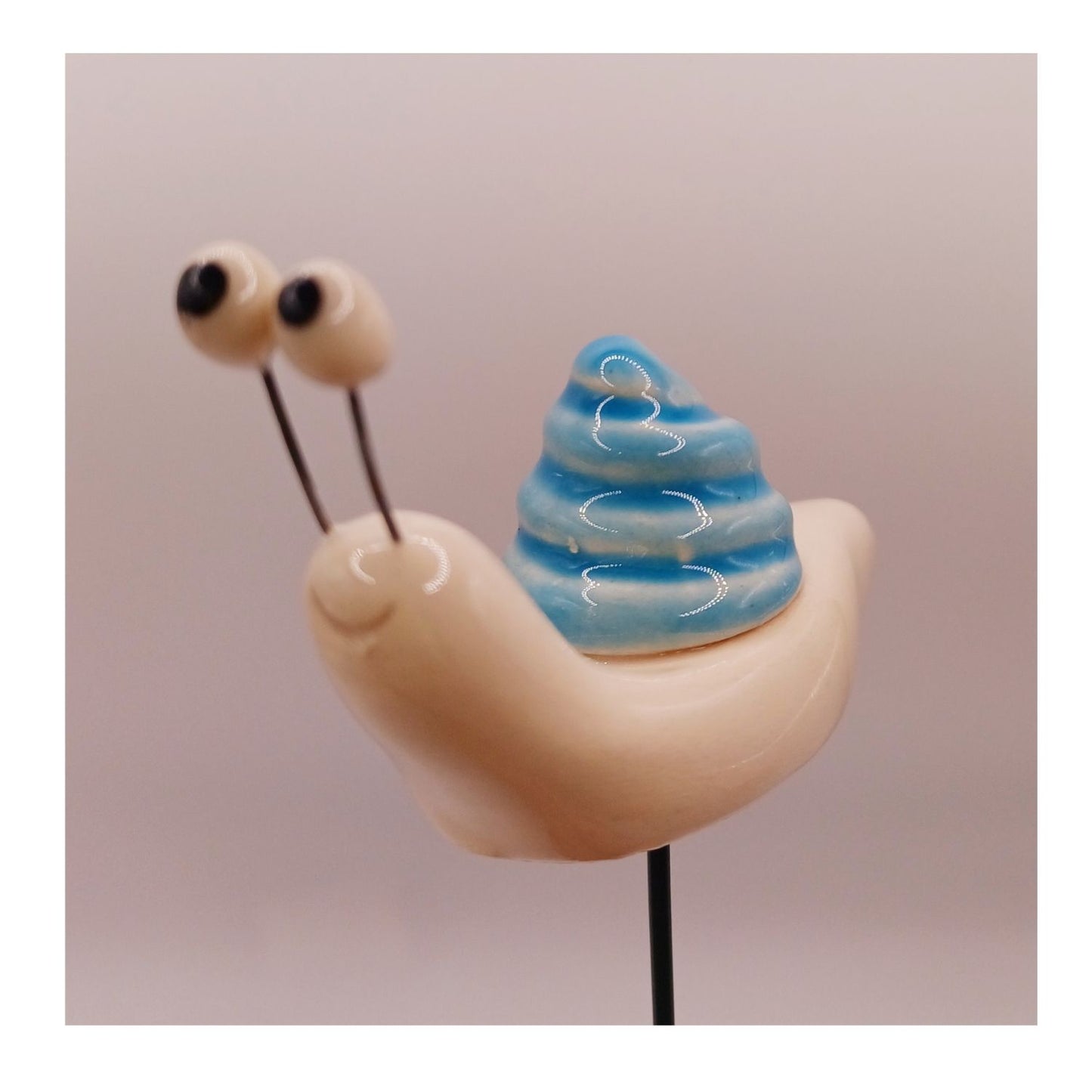 Escargot en céramique