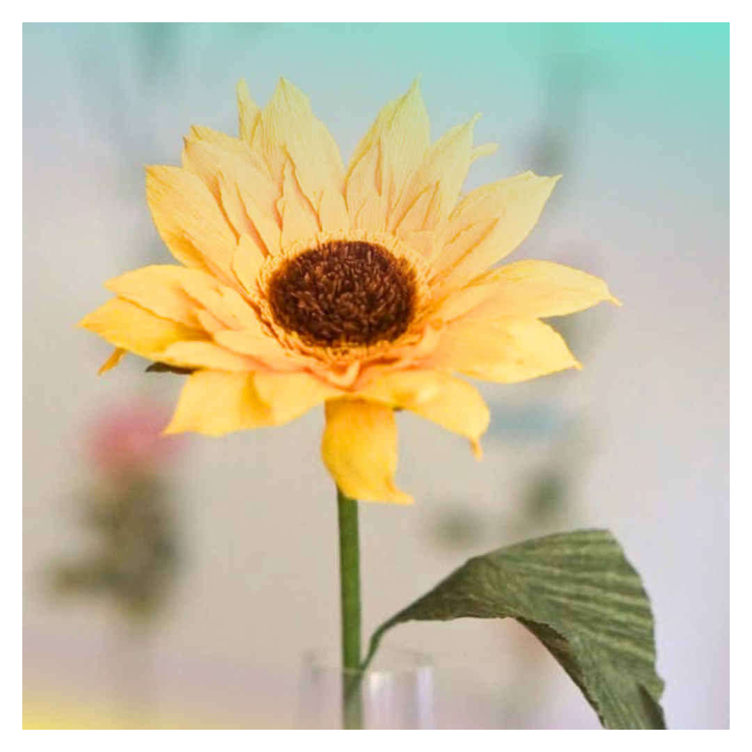 🌸 Atelier "Je réalise mon Tournesol en papier" - 22 août- 10h