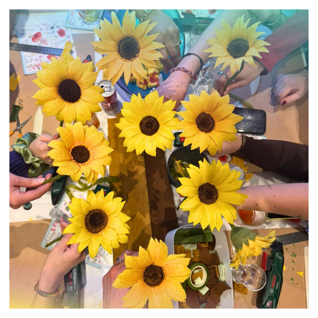 🌸 Atelier "Je réalise mon Tournesol en papier" - 22 août- 10h