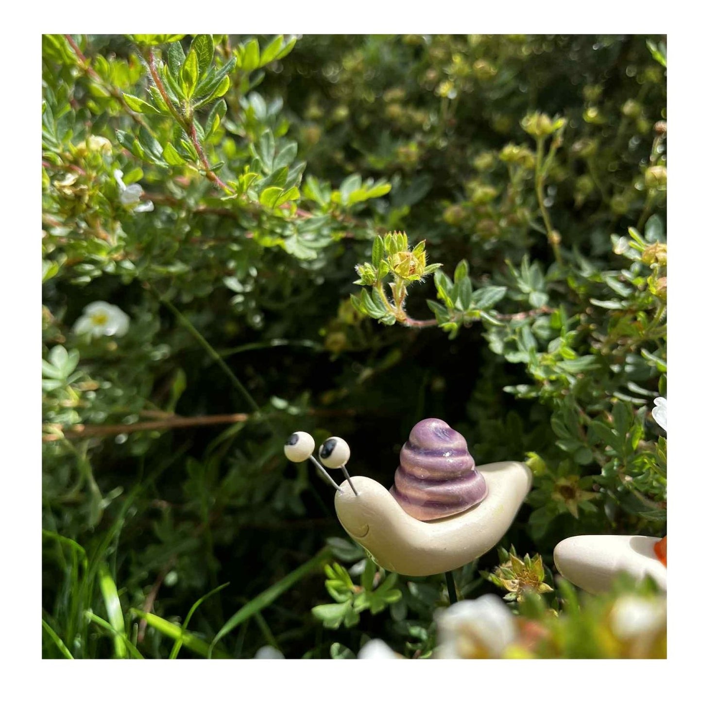 Escargot en céramique