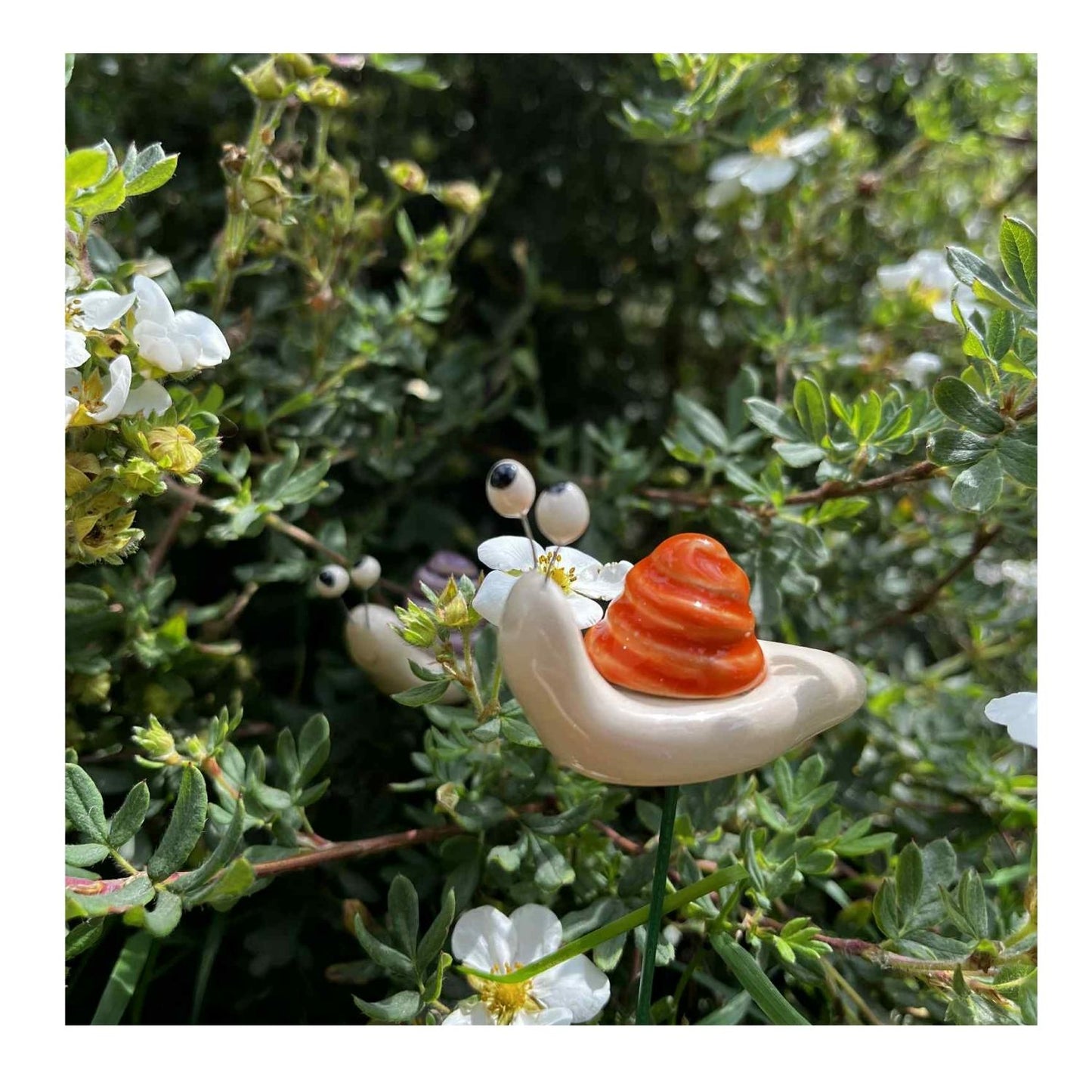 Escargot en céramique