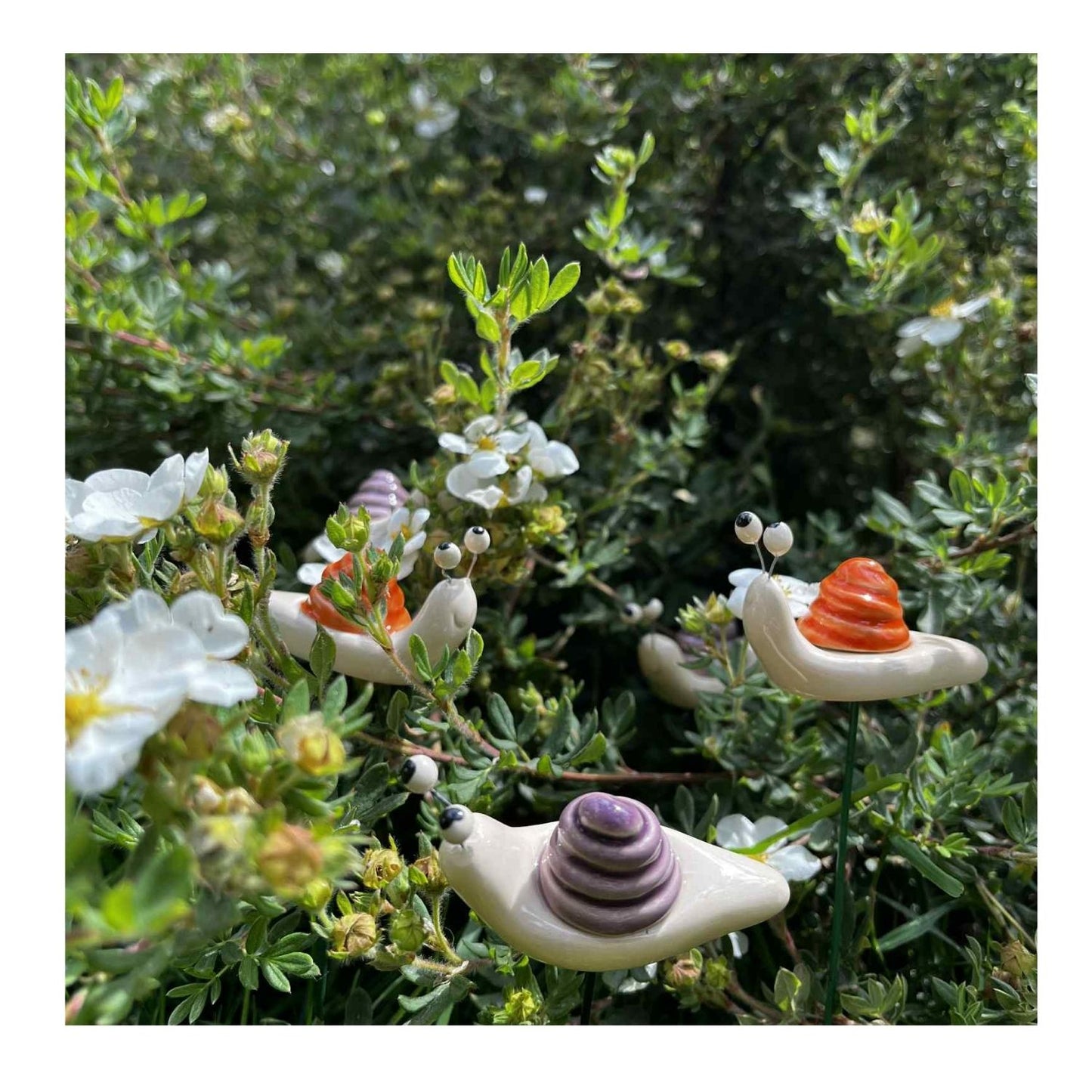 Escargot en céramique