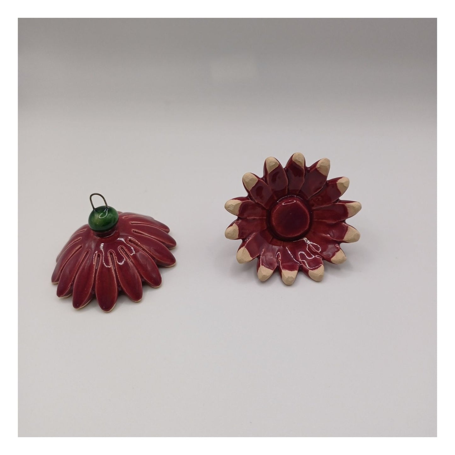 Fleur en céramique - fleur de conte de fées