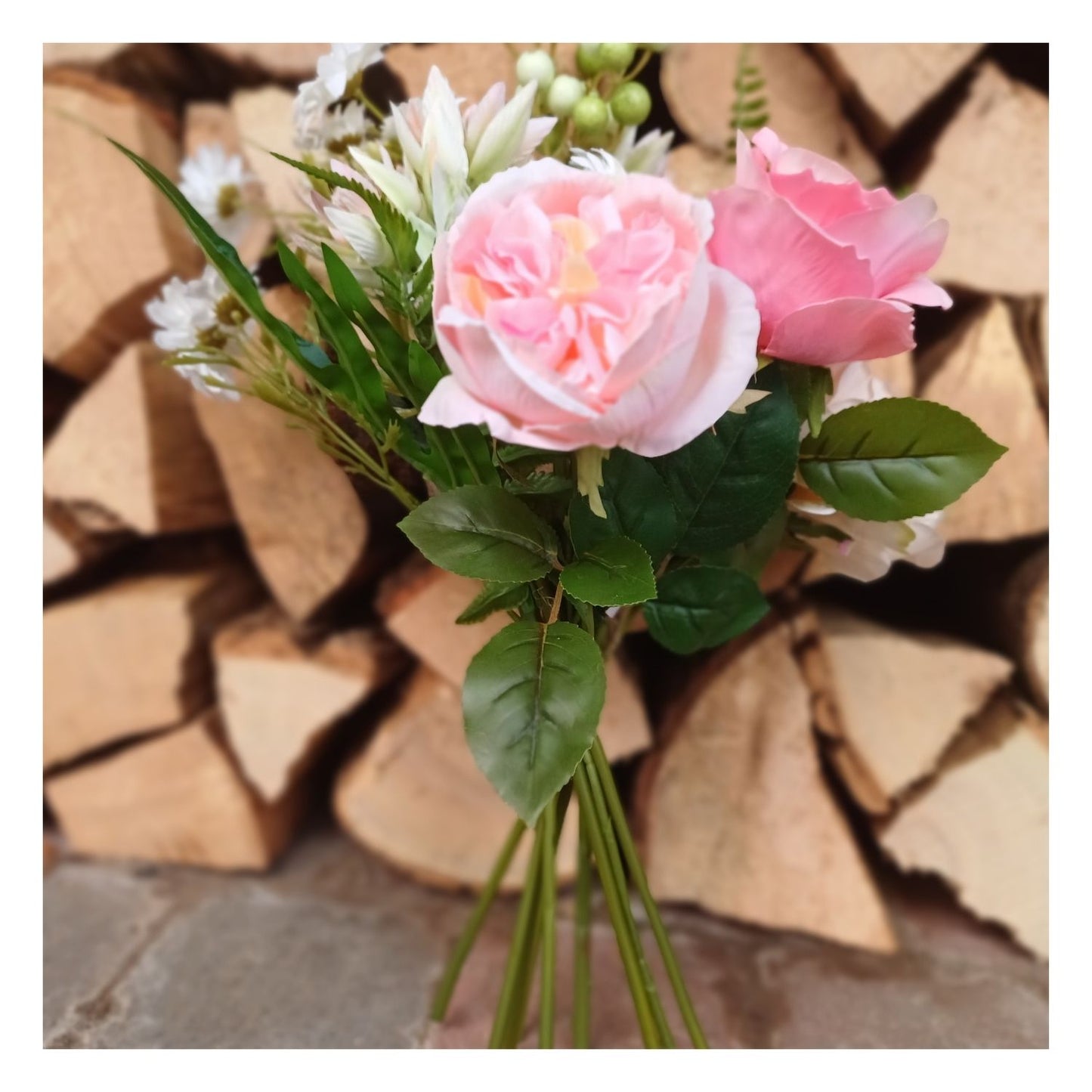 Bouquet roses/pivoines