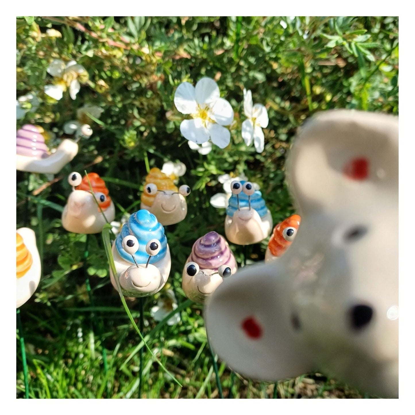 Souris en céramique