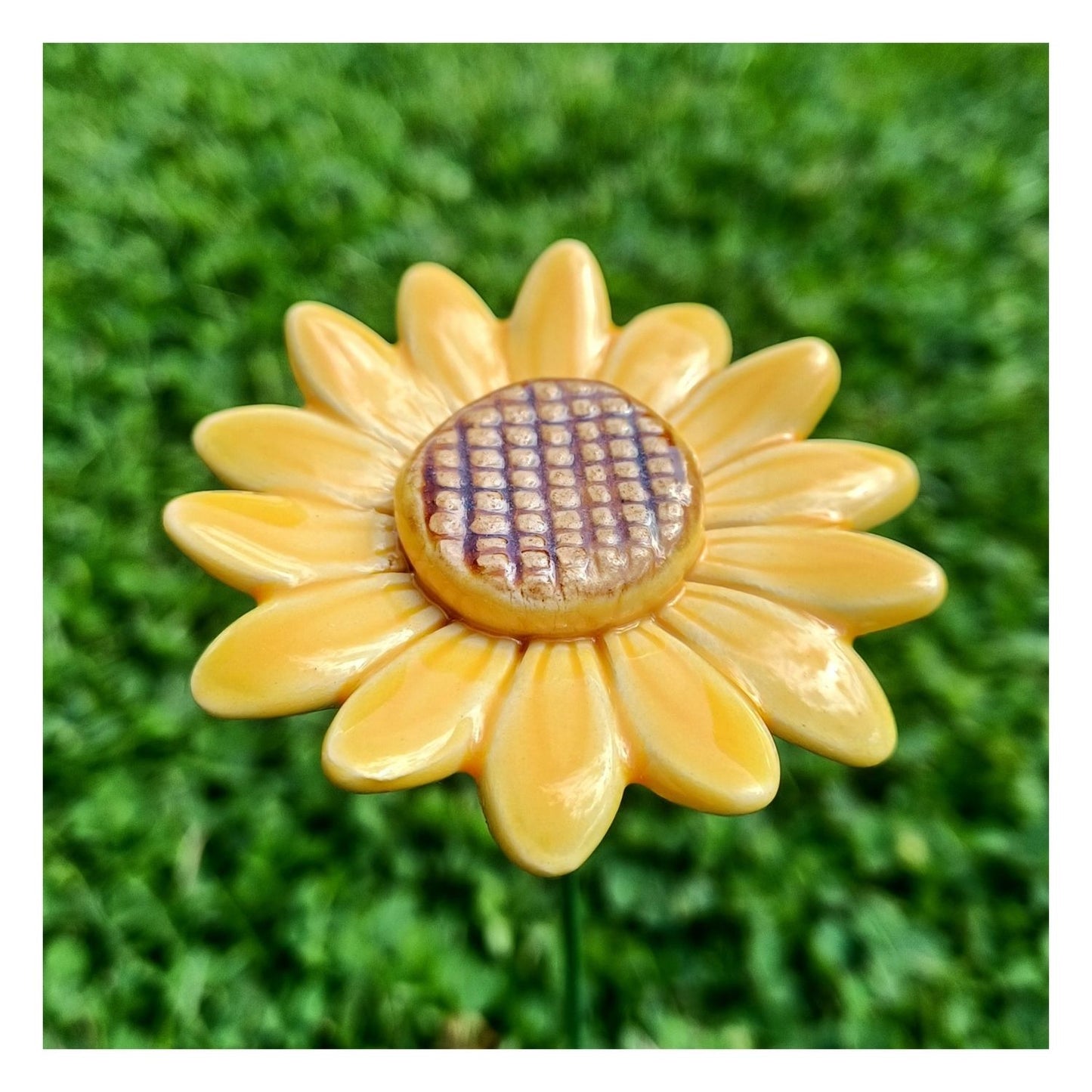 Fleur en céramique - Tournesol