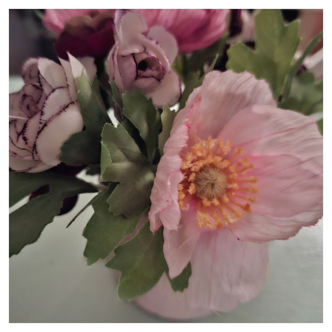 Composition florale “Romance Framboise”