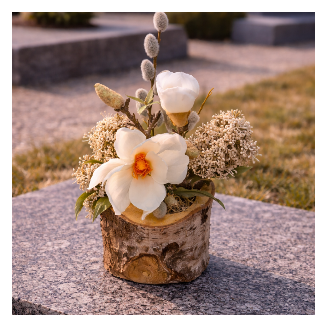 Composition florale “Douce mémoire"