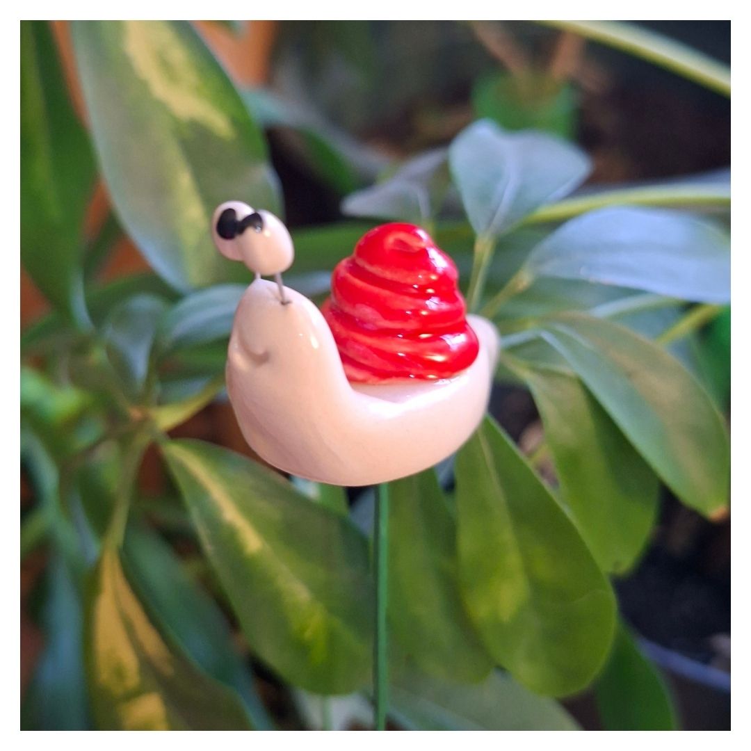 Escargot en céramique