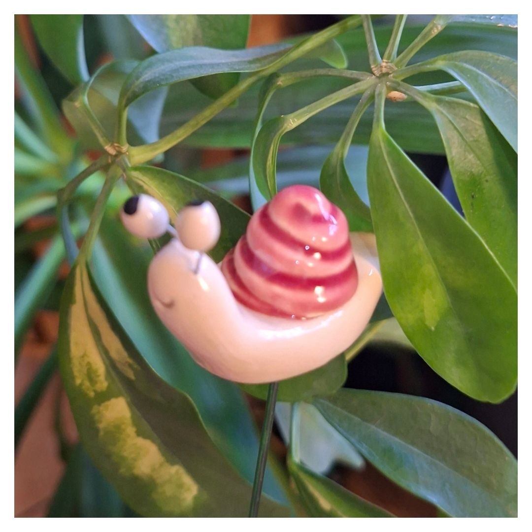 Escargot en céramique