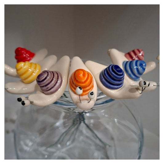 Escargot en céramique